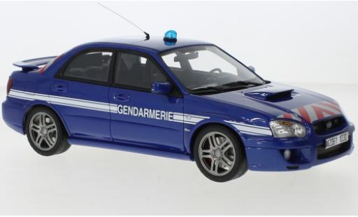 Modelauto Subaru Impreza STI WRX Gendamerie (F) 2006 1/18 Ottomobile