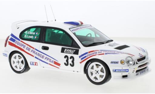 Modelauto Toyota Corolla WRC No.33 Equipe de France FFSA Rally WM Tour de Corse 2000 1/18 Ottomobile