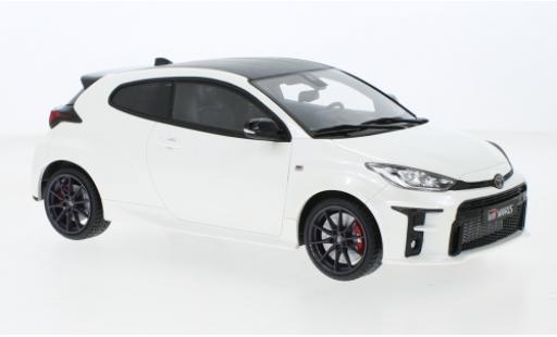 Modelauto Toyota Yaris GR metallic wit 2021 1/18 Ottomobile