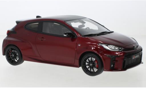 Modelauto Toyota Yaris GR metallic rood 2021 1/18 Ottomobile