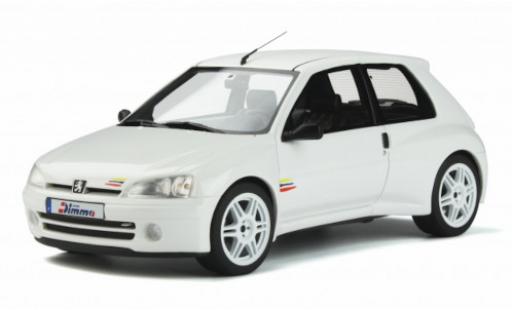 Modelauto Peugeot 106 Maxi Dimma wit 1997 1/18 Ottomobile