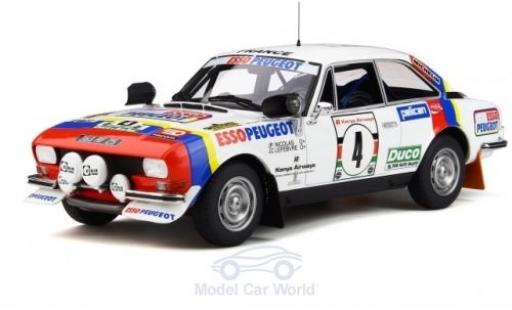 Modelauto Peugeot 504 Rallye Gr.4 Coupe V6 No.4 Rally WM Safari Rally 1978 J.P.Nicolas/J.C.Lefebvre 1/18 Ottomobile