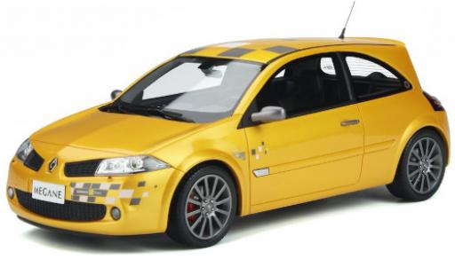 Modelauto Renault Megane RS 2 R.S. F1 Team Edition metallic geel 2006 1/18 Ottomobile