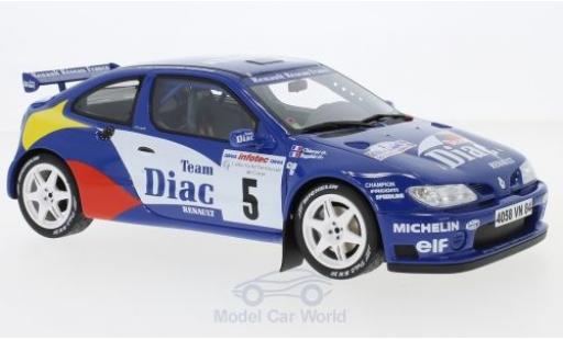 Modelauto Renault Megane RS Maxi Kit Car No.5 Rally WM Rally Tour de Corse 1996 P.Bugalski/J-P.Chiaroni 1/18 Ottomobile