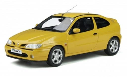 Modelauto Renault Megane Coupe Mk1 2.0 16V geel 1999 1/18 Ottomobile
