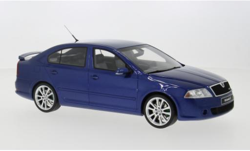 Modelauto Skoda Octavia RS 2.0 TFSI blauw 2006 1/18 Ottomobile
