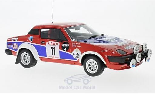 Modelauto Triumph TR7 1980 V8 Gruppe 4 No.11 24h Ypres T.Pond/F.Gallagher 1/18 Ottomobile
