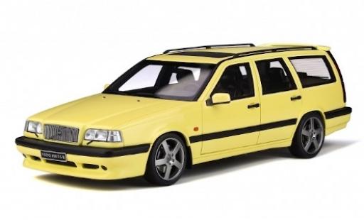 Modelauto Volvo 850 T5-R Estate geel 1995 1/18 Ottomobile