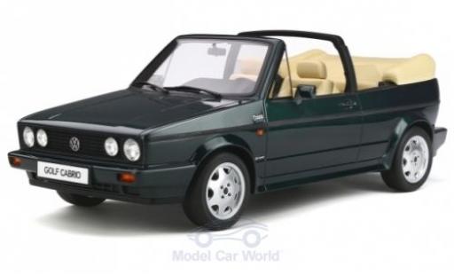 Modelauto Volkswagen Golf Cabriolet I Classic Line metallic groen 1992 1/12 Ottomobile