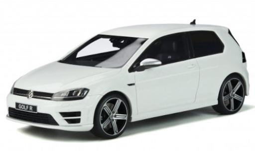 Modelauto Volkswagen Golf R VII wit 2014 1/18 Ottomobile