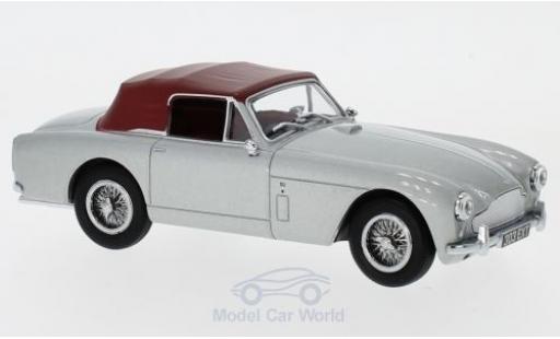 Modelauto Aston Martin DB2 mkiii dhc metallic grijs/rood RHD 1/43 Oxford