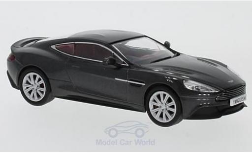 Modelauto Aston Martin Vanquish coupe metallic grijs RHD 1/43 Oxford
