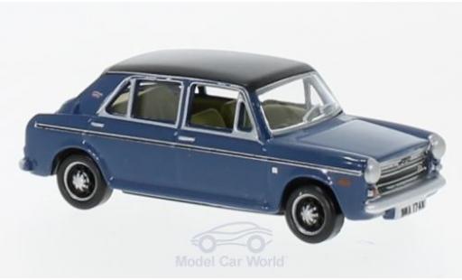 Modelauto Austin 1300 berline blauw/zwart RHD 1/76 Oxford