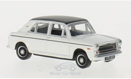 Modelauto Austin 1300 berline wit/zwart RHD 1/76 Oxford