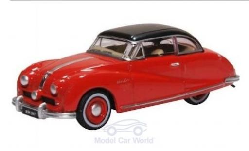 Modelauto Austin Atlantic berline Saloon rood/zwart 1/76 Oxford