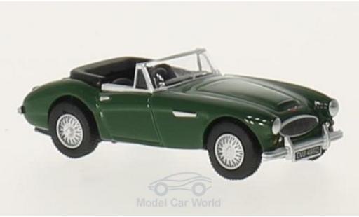 Modelauto Austin Healey 3000 roadster groen RHD 1/76 Oxford