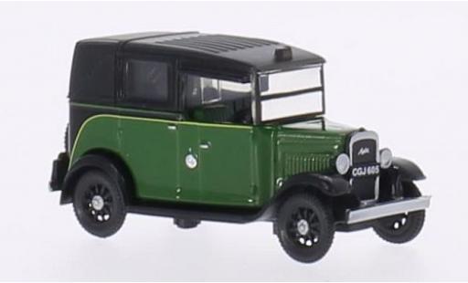Modelauto Austin Low Loader taxi groen/zwart RHD 1/76 Oxford