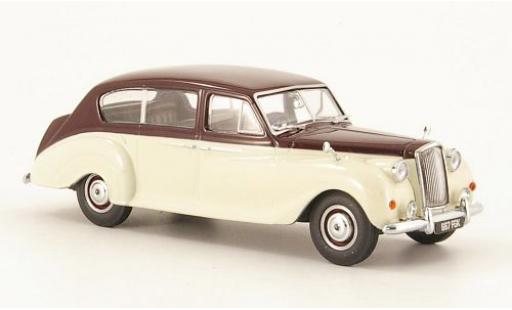 Modelauto Austin Princess berline rood/beige 1/43 Oxford