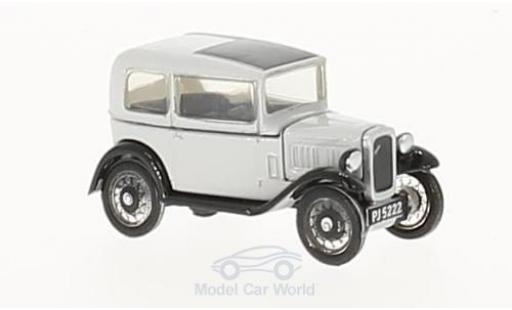 Modelauto Austin Seven berline Saloon grijs 1/76 Oxford