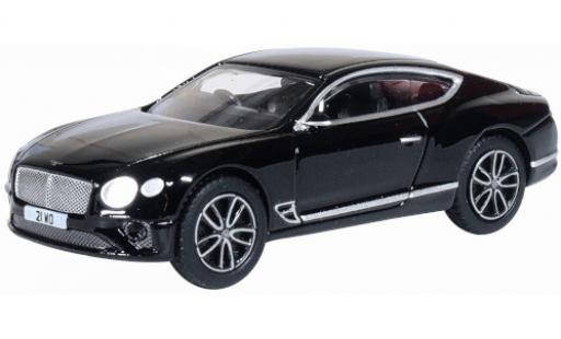 Modelauto Bentley Continental GT zwart RHD 1/76 Oxford