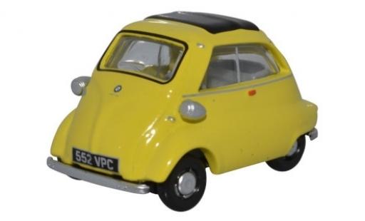 Modelauto Bmw Isetta citadine geel 1/76 Oxford