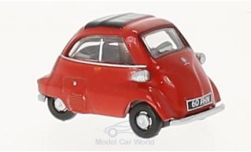 Modelauto Bmw Isetta citadine rood 1/76 Oxford