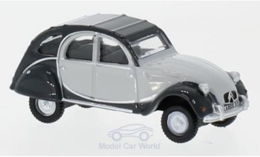 Modelauto Citroen 2CV Charleston grijs/grijs 1/76 Oxford