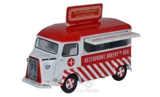 Modelauto Citroen Type H Fourgonnette Catering Van Jamie olijfgroener at Gatwick 1/76 Oxford