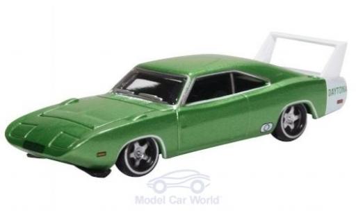 Modelauto Dodge Charger Daytona metallic groen 1969 1/87 Oxford