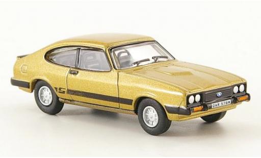 Modelauto Ford Capri MK3 Mk III gold 1/76 Oxford
