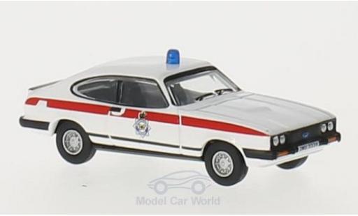 Modelauto Ford Capri MK3 MkIII RHD Merseyside Politie 1/76 Oxford