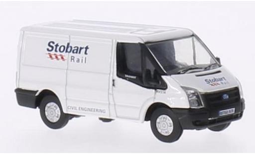 Modelauto Ford Transit Kastenwagen RHD Stobart Rail 1/76 Oxford