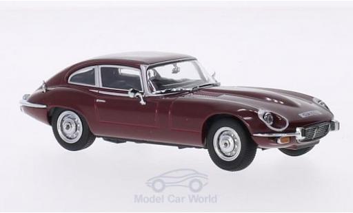 Modelauto Jaguar E-Type Coupe V12 rood RHD 1/43 Oxford