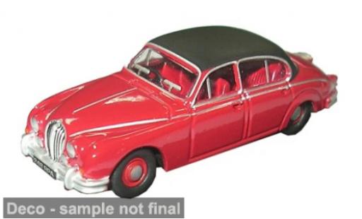 Modelauto Jaguar MK Base II rood/zwart 1967 1/76 Oxford