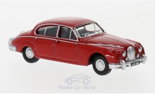 Modelauto Jaguar MK Base II rood 1/76 Oxford