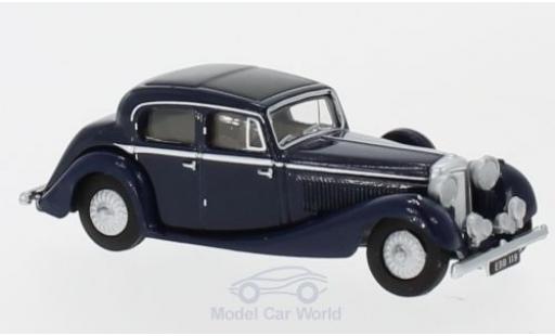 Modelauto Jaguar SS Base 2.5 Litre blauw 1/76 Oxford