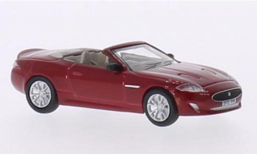 Modelauto Jaguar XK Base Cabriolet rood RHD 1/76 Oxford