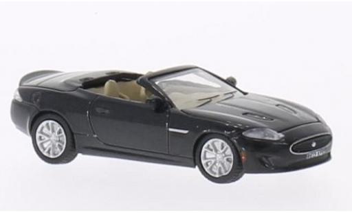 Modelauto Jaguar XK Base Cabriolet zwart RHD 1/76 Oxford