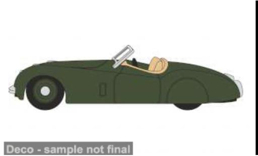 Modelauto Jaguar XK 120 groen 1/76 Oxford