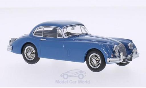 Modelauto Jaguar XK 150 FHC blauw RHD 1/43 Oxford