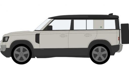 Modelauto Land Rover Defender Base 110X grijs RHD 1/76 Oxford