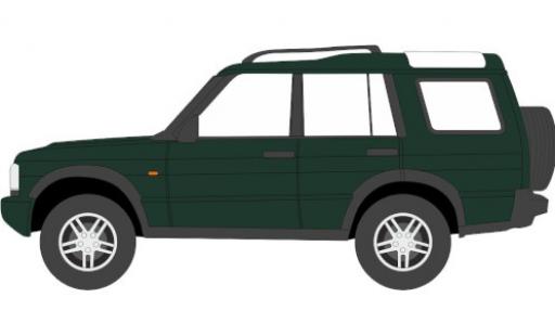 Modelauto Land Rover Discovery Base 2 metallic groen 1/76 Oxford