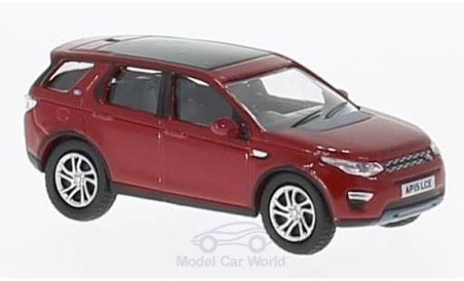 Modelauto Land Rover Discovery Sport Base Sport rood 1/76 Oxford