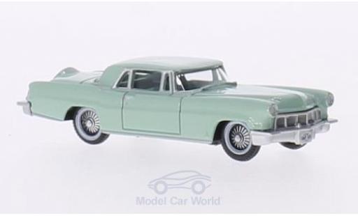 Modelauto Lincoln Continental 1956 MKII turquoise 1/87 Oxford