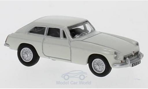 Modelauto MG B GT wit 1/76 Oxford