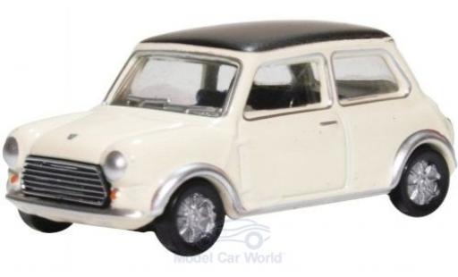 Modelauto Mini Cooper S MKII wit/zwart 1/76 Oxford