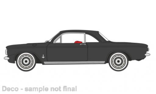 Modelauto Chevrolet Corvair Coupe zwart 1963 1/87 Oxford