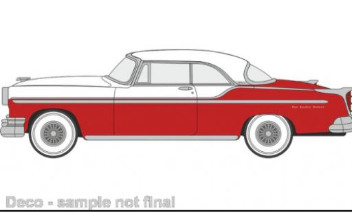 Modelauto Chrysler New Yorker Coupe Deluxe St.Regis rood/wit 1955 1/87 Oxford
