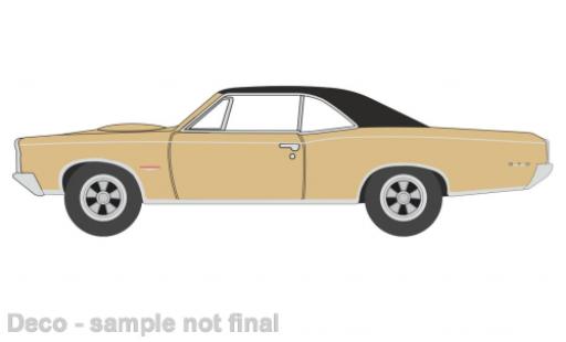 Modelauto Pontiac GTO 1966 metallic beige/zwart 1/87 Oxford