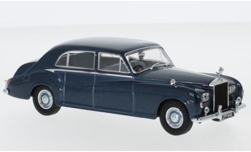 Modelauto Rolls Royce Phantom James Young V metallic blauw RHD 1/43 Oxford
